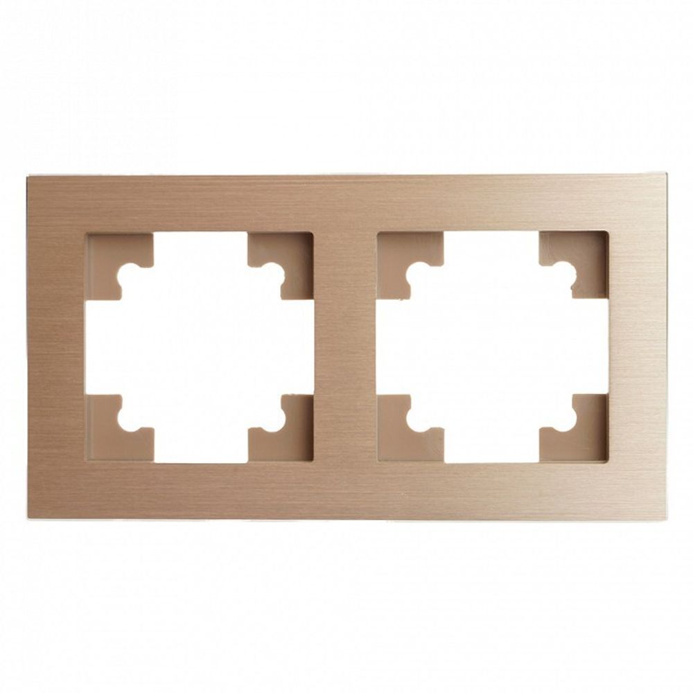 Рамка на 2 поста Stekker Катрин 50014