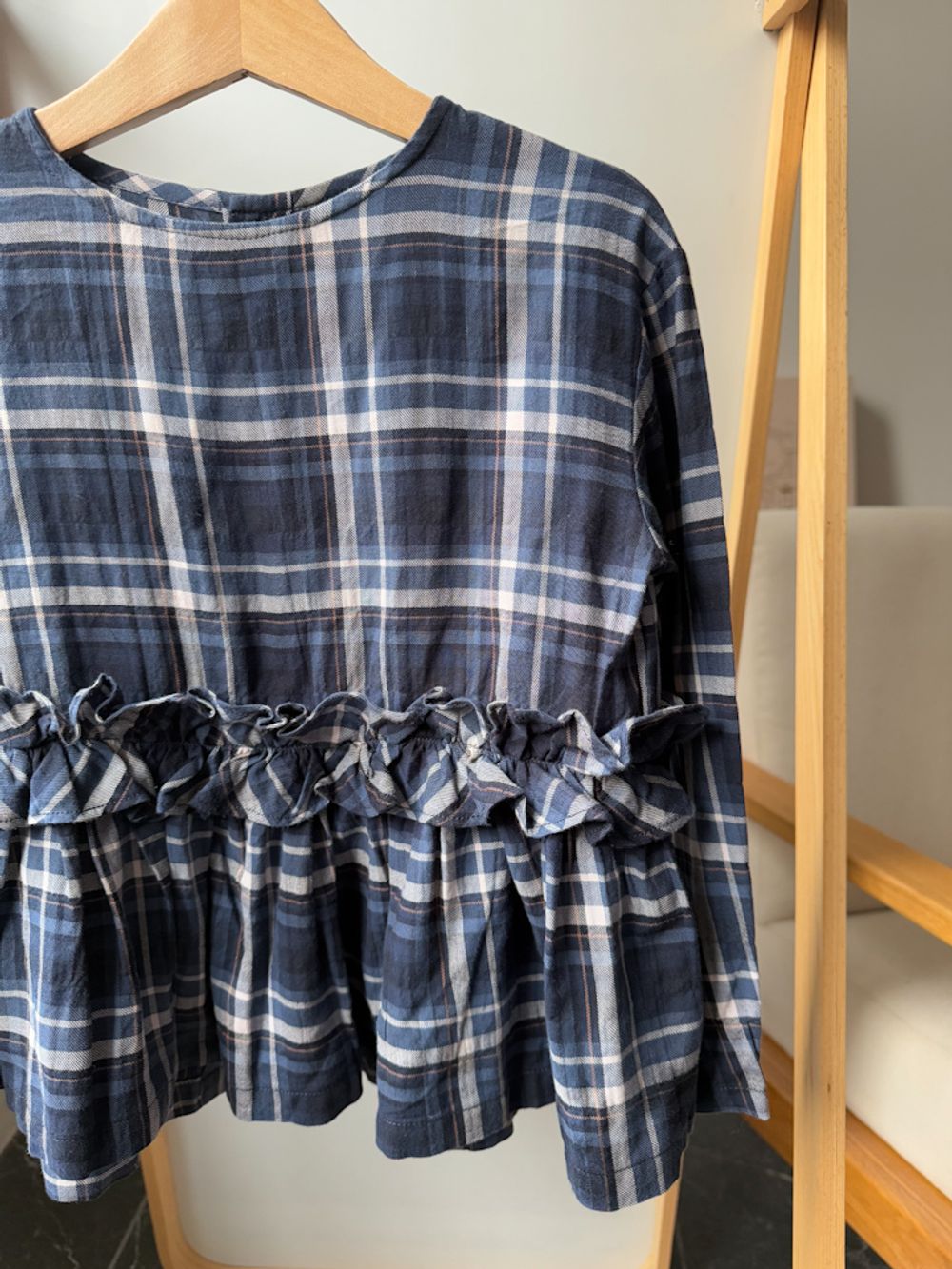 Хлопковая блузка Il Gufo, 116