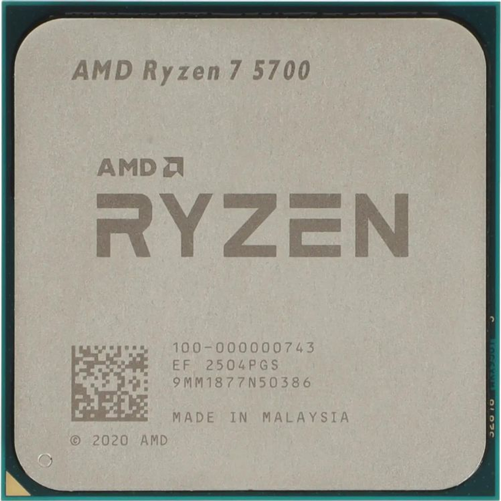 Процессор AMD Ryzen 7 5700, AM4,  OEM [100-000000743]
