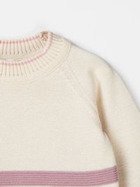 Джемпер вязаный "Цветочек" 0+