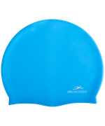 Шапочка для плавания Nuance Light Blue, силикон, подростковый