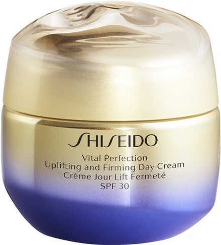 Shiseido Vital Perfection Uplifting & Firming Day Cream - Укрепляющий и подтягивающий дневной крем SPF 30 /   50  ml  / GTIN 768614149378