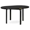 Столик кофейный ror, 75х50 см, черный