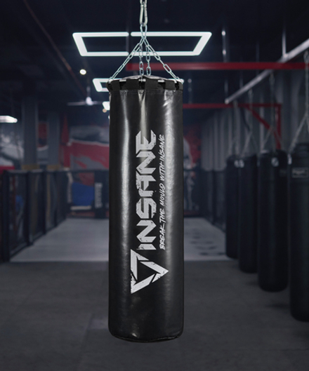 Мешок боксерский INSANE PB-01, 110 см, тент, 40 кг, черный