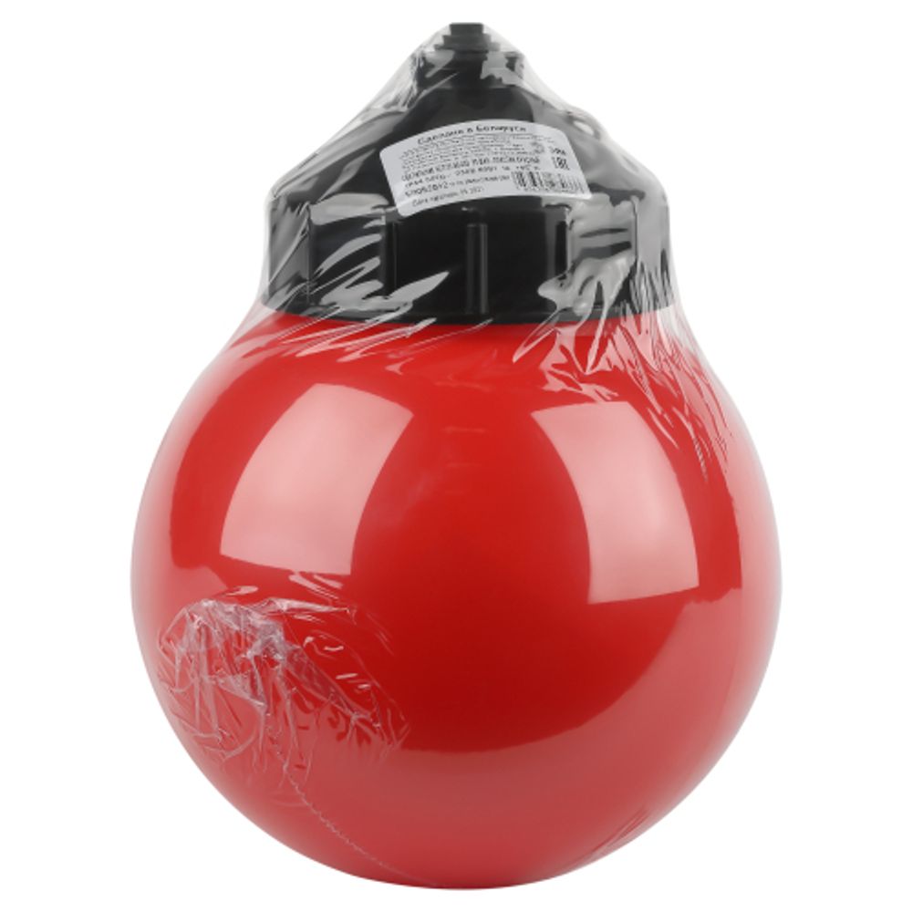 Светильник ЭРА НСП 01-60-003 подвесной Гранат полиэтилен IP44 E27 max 60Вт шар красный | Светильники ЖКХ IP40 и IP44