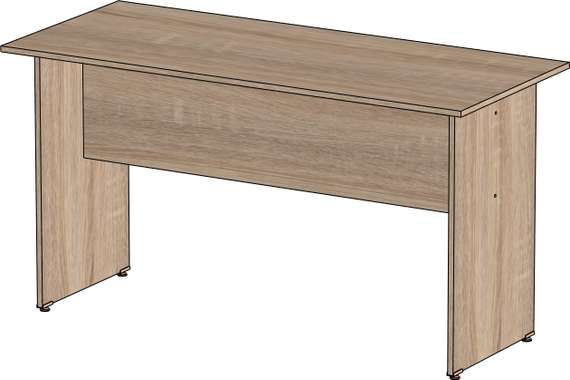 Стол письменный Стандарт Про дуб сонома