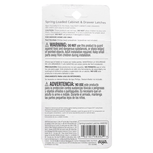 Safety 1st, подпружиненные замки для тумб и ящиков, 10 шт.