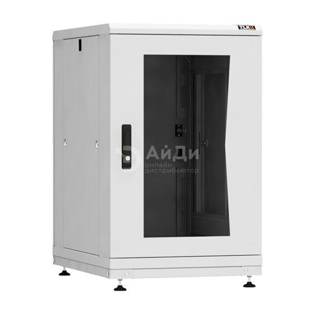 Шкаф телекоммуникационный напольный TLK TFR-186080-GMMM-R-GY