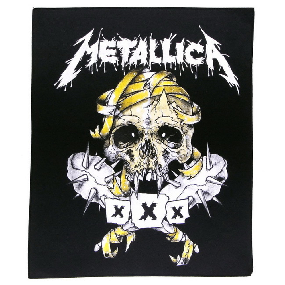 Нашивка спиновая Metallica XXX (224)