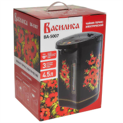 Чайник-термос электрический ВАСИЛИСА ВА-5007 "Жостово"
