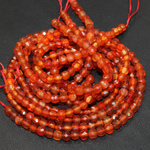 Сердолик куб 4,5мм