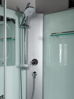 Душевая кабина WeltWasser  WW500 WERRA 801 80х80 см,  прозрачное стекло, поддон низкий
