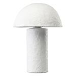 Лампа настольная texture sleek, D32x42 см, белая