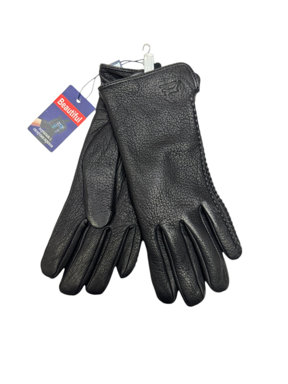 Перчатки. Женские. Материал верха: Кожа оленя. Подклад: Трикотаж-шерсть. 5 шт в упаковке.