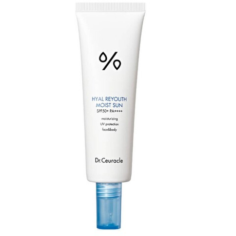 Dr.Ceuracle Увлажняющий Солнцезащитный Крем д/лица 50мл Hyal Reyouth Moist Sun SPF50+ PA++++(15966,15317)