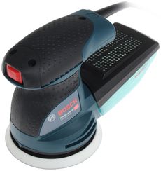 Эксцентриковая шлифмашина Bosch GEX 125 AE +микрофильтр+кейс