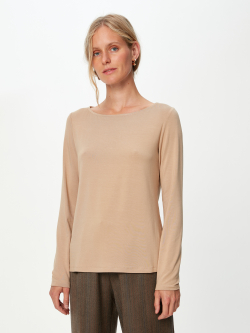 Лонгслив с рукавом 3/4 из вискозы