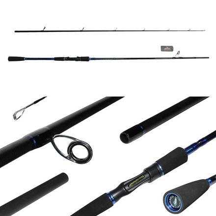 Cпиннинг штекерный углепластиковый Namazu Pro N-Force IM8 2,4м тест30-80г