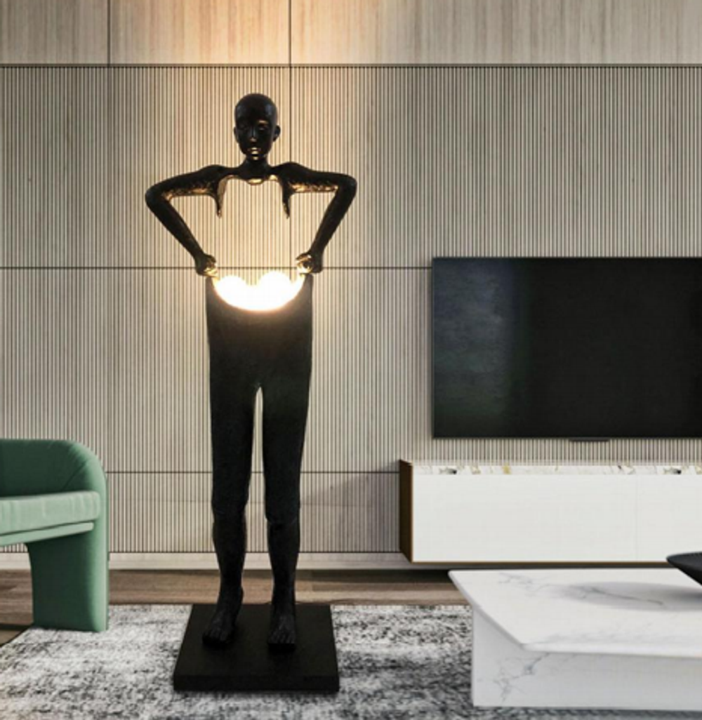 торшер Man Carries Light II