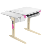 Растущая парта Дэми СУТ 44 с лотком и полкой СУТ.45.310 (1000×565 мм)