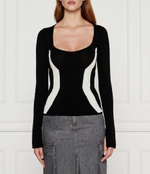 Блузка Patrizia Pepe - черный(8K0213 K9J5)