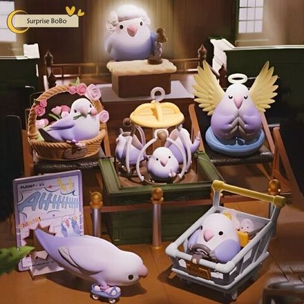 Рандомная фигурка Blind Box PLZDOT Social Birdie