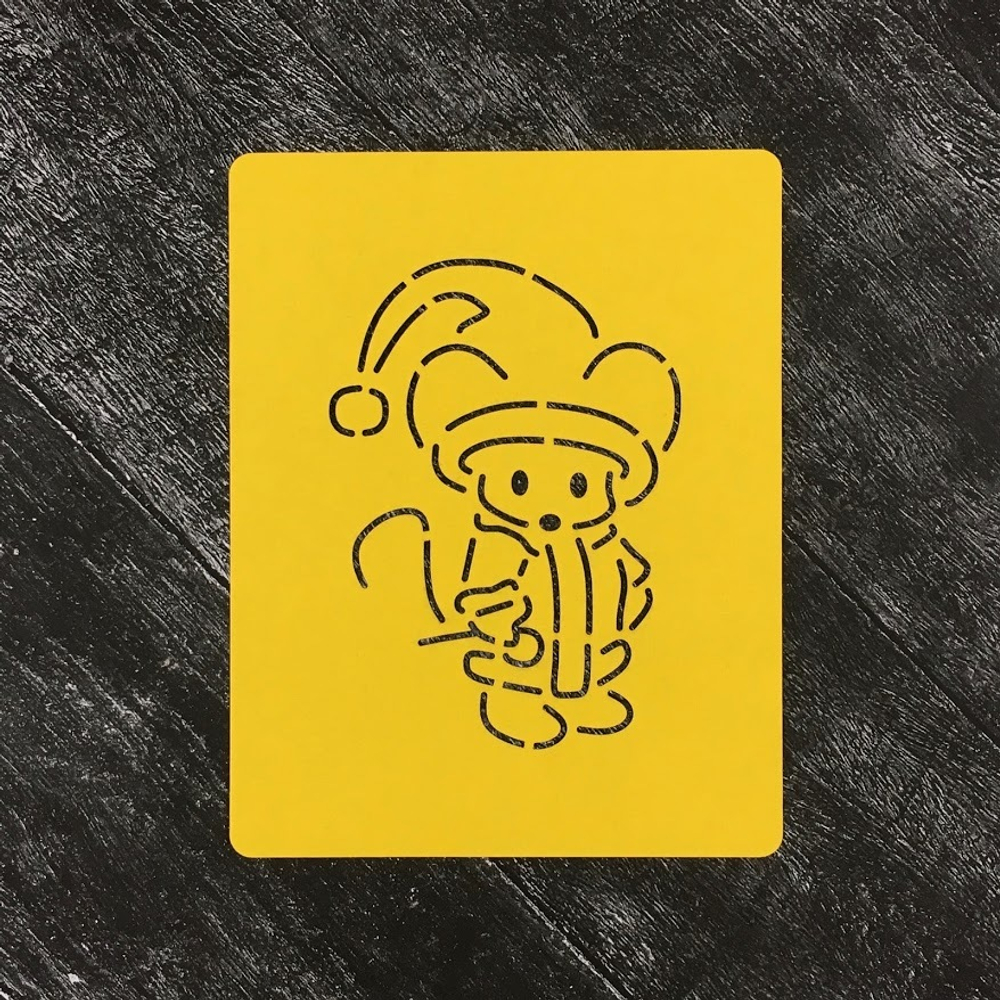 Мышка №32 Санта