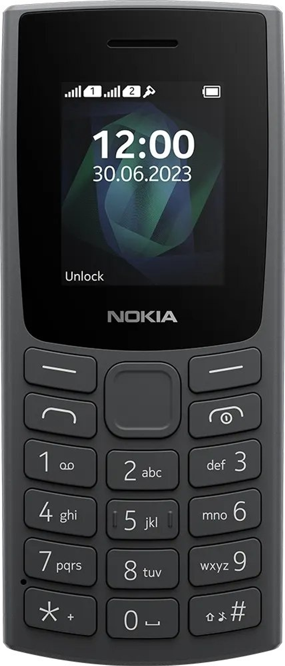 Мобильный телефон Nokia 105 2023 DS черный