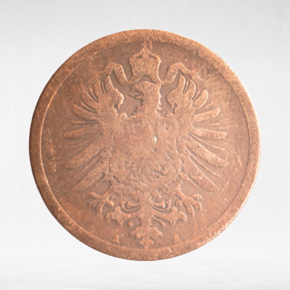 Germany, 2 Pfennigs, 1874, F