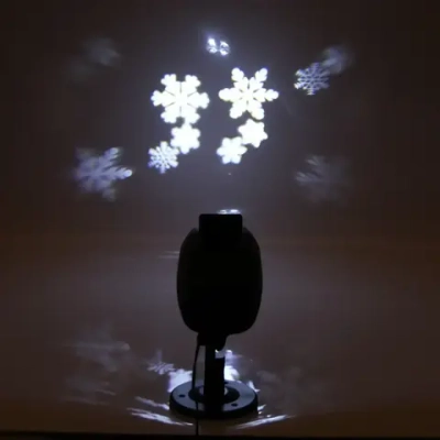 Проектор уличный «Новый год» XL-803 2 набора картинок (220V)