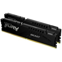 Модуль памяти DIMM DDR5 64Gb, 6000Mhz, 2x32Gb, Kingston FURY Beast (KF560C30BBK2-64)
