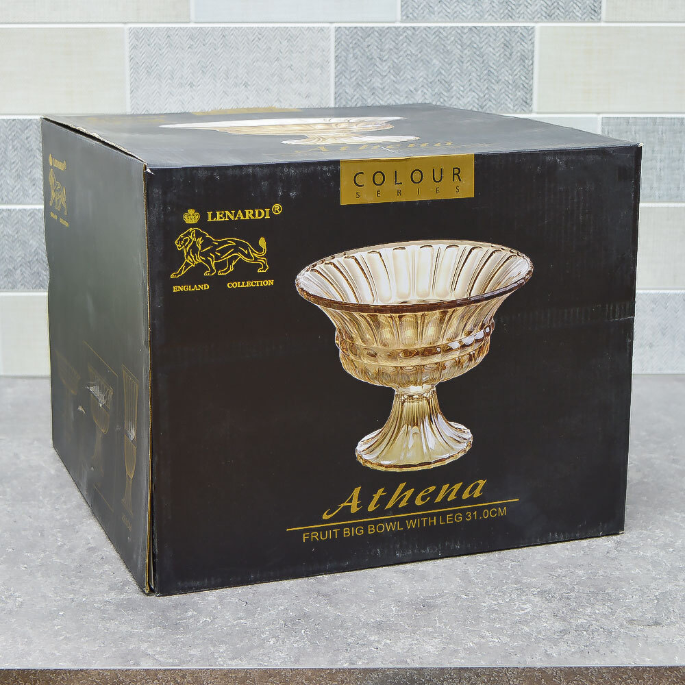 Фруктовница на ножке 31см "Gold"
