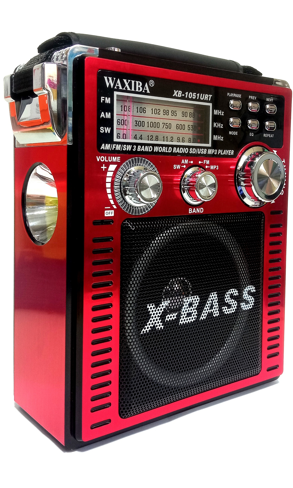 Радиоприемник Waxiba XB-1051URT +MP3плеер Фонарик