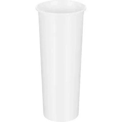 Ваза для цветов D110мм (белый) (комплект 18 шт)