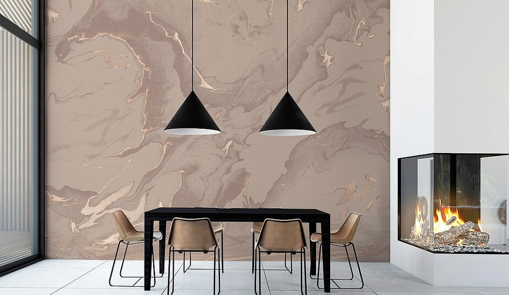 Обои и панно Affresco, коллекция  FLUID