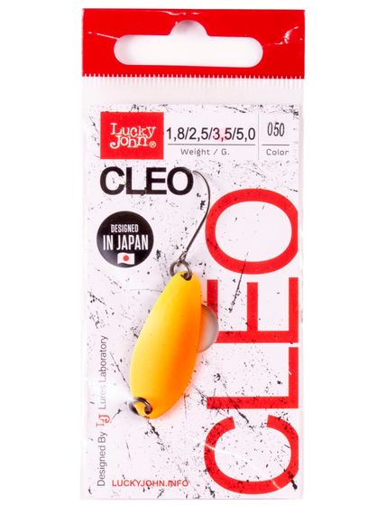 Блесна колеб. Lucky John CLEO длин.34мм/03,5г 050