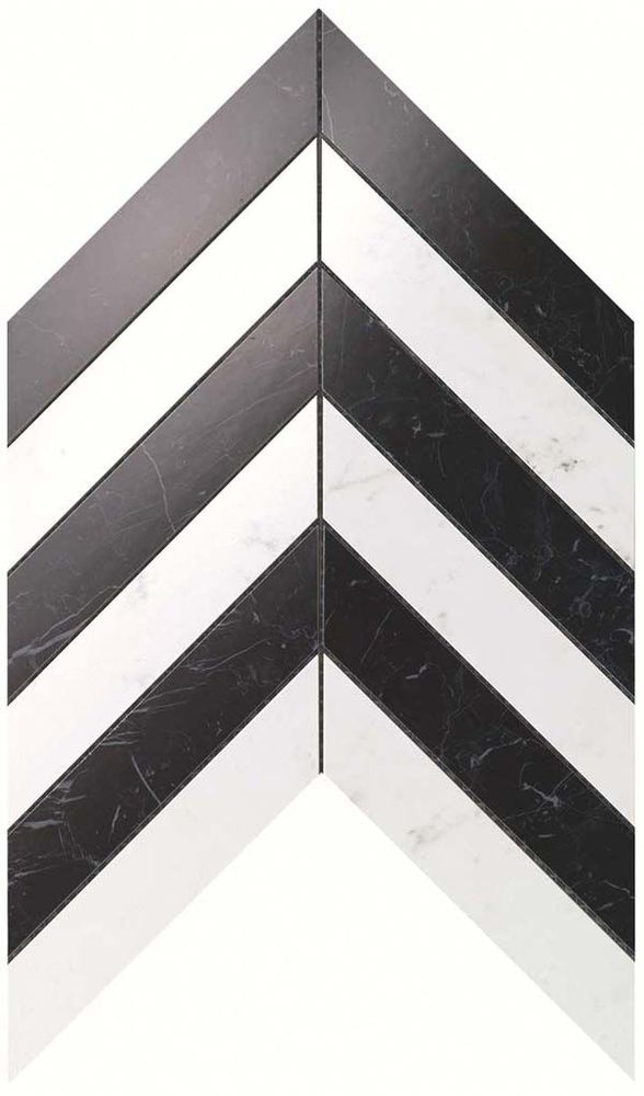 Мозаика Настенная Marvel Stone Chevron Cold Wall