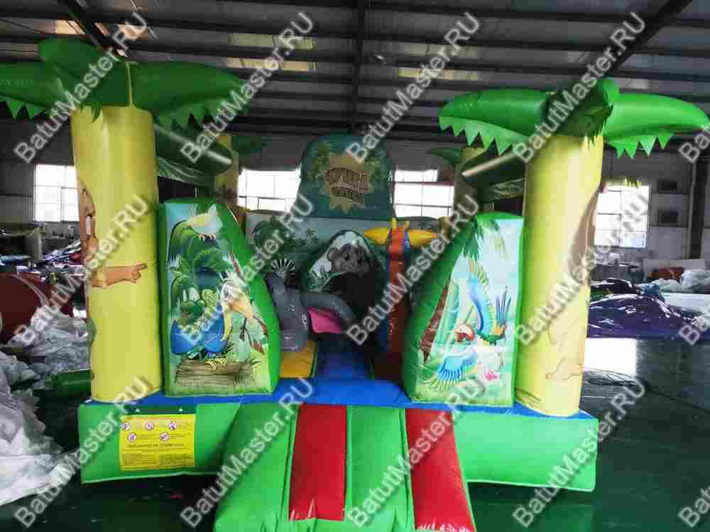 Коммерческий надувной батут "Львёнок" 3*3*3 м