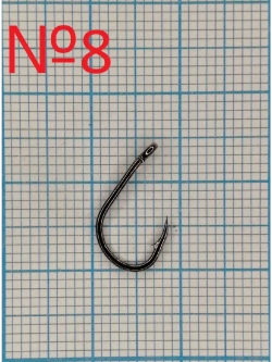 Крючок Wide Gape In-Turned Eye BN