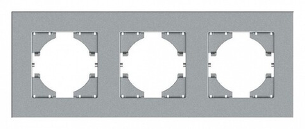 Рамка на 3 поста Gusi Electric CITY С1113-004