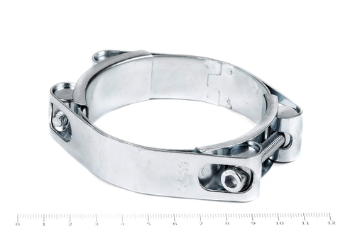 Хомут силовой двухболтовый 65-75/20