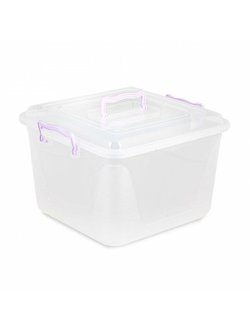 Контейнер квадратный с ручками, 15 л (1023)