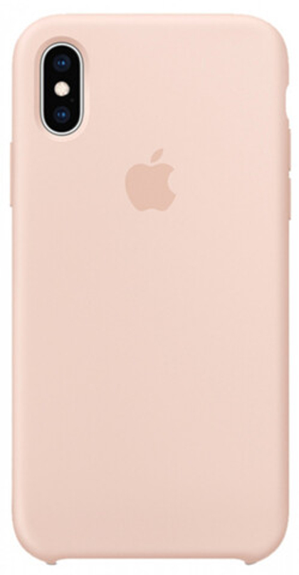 Чехол силиконовый для IPhone Xs Max Pink Sand (MQNE2FE/A)