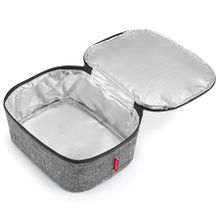 Термосумка Coolerbag M pocket twist silver