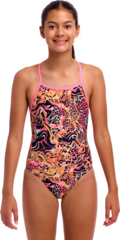 Купальник FUNKITA Girl's Tipsy Tiger (Tie Me Tight)