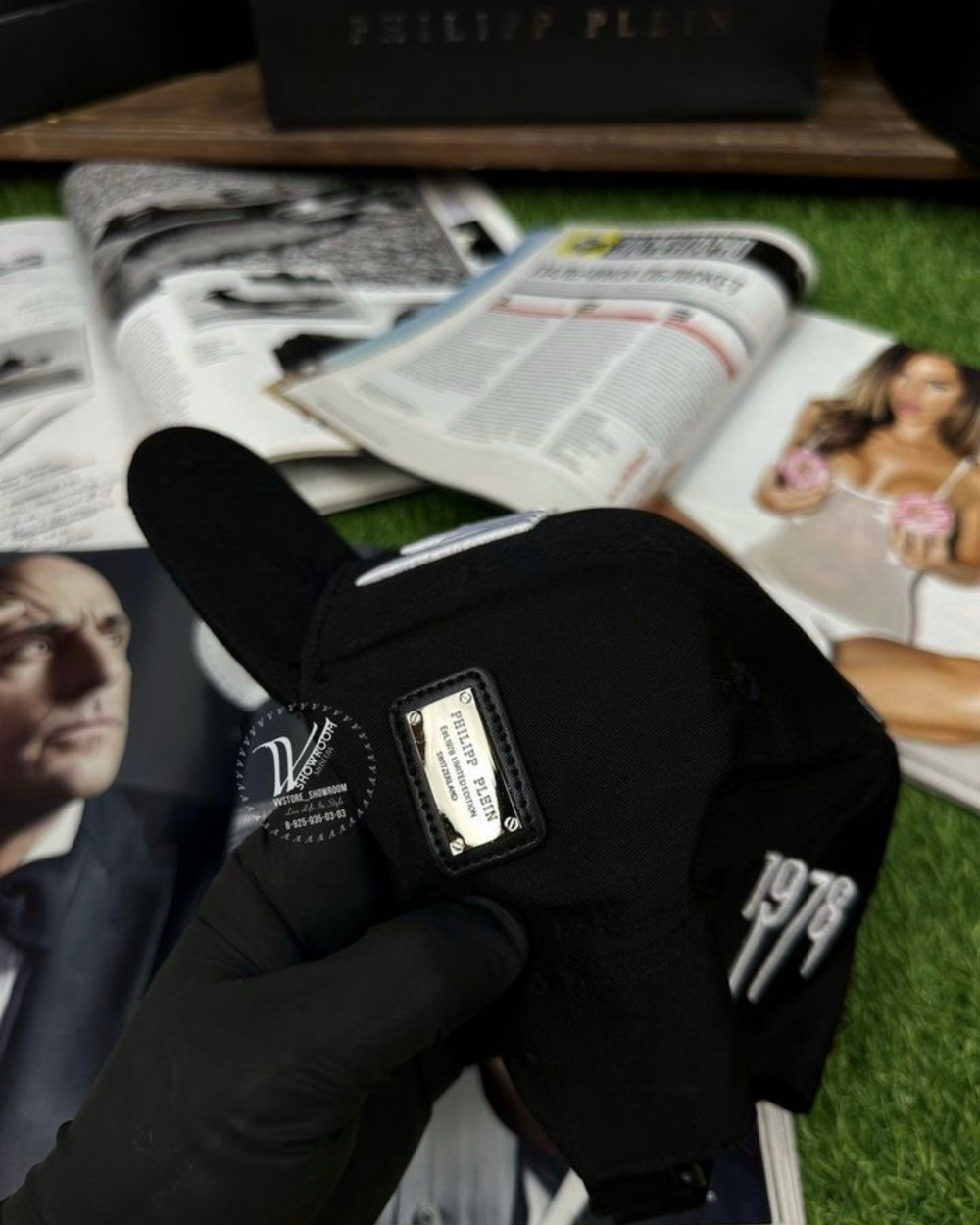 Бейсболка Philipp Plein премиум