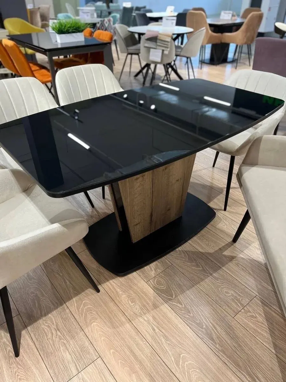 Стол кухонный обеденный раздвижной 140х80х75 см