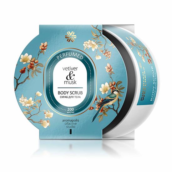 Парфюмированный скраб для тела Vetiver & Musk (Ветивер и Мускус)