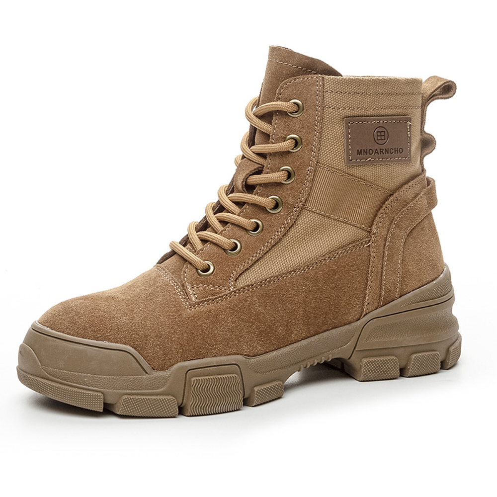 XIANGCHENG Cow Suede Abrasion Resistant Cushioning Short Outdoor Boots Women"s