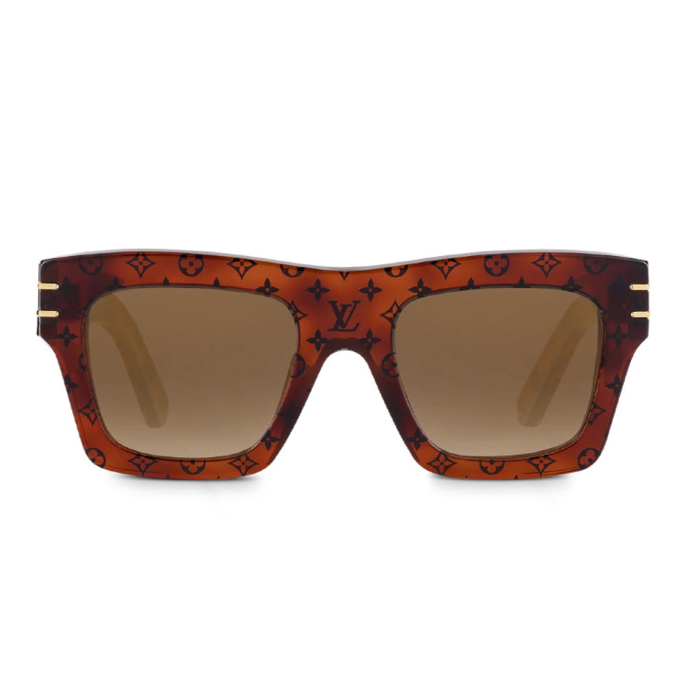 Очки LOUIS VUITTON BLADE Monogram LIGHT TORTOISE, Z1483E